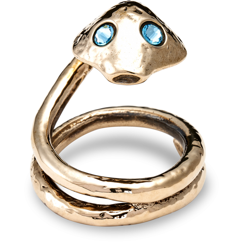 ROSEBUDS - Bijoux cock - Helmet - Bira - Aquamarine