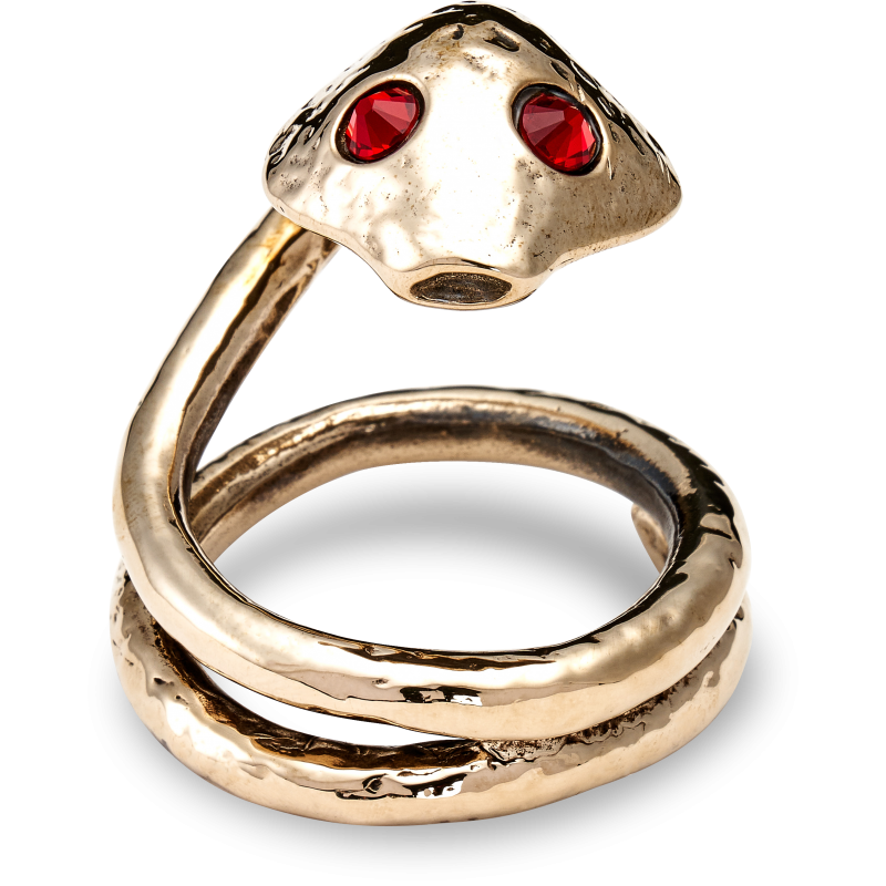 ROSEBUDS - Bijoux cock - Helmet - Bira - Red Magma