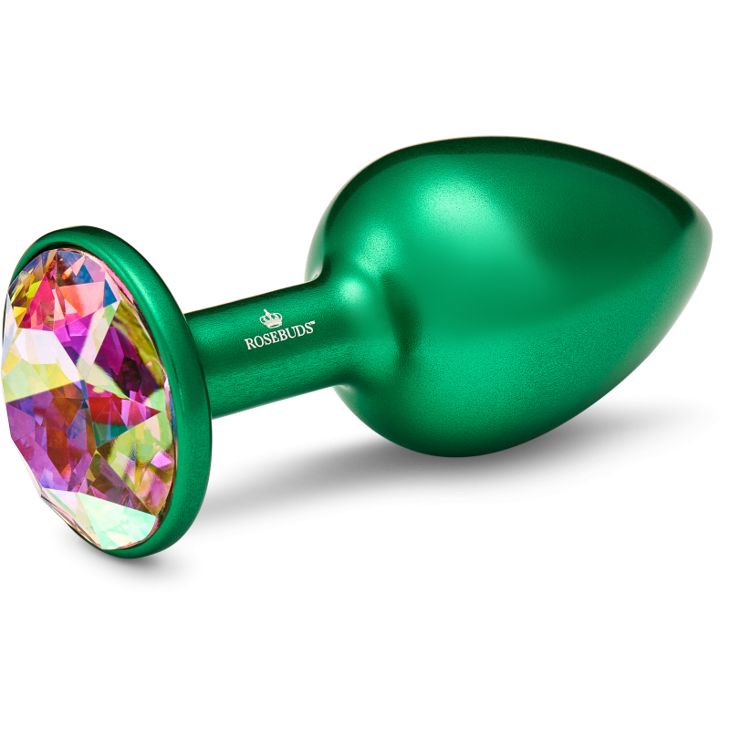 MEDIUM ALU GREEN CRYSTAL