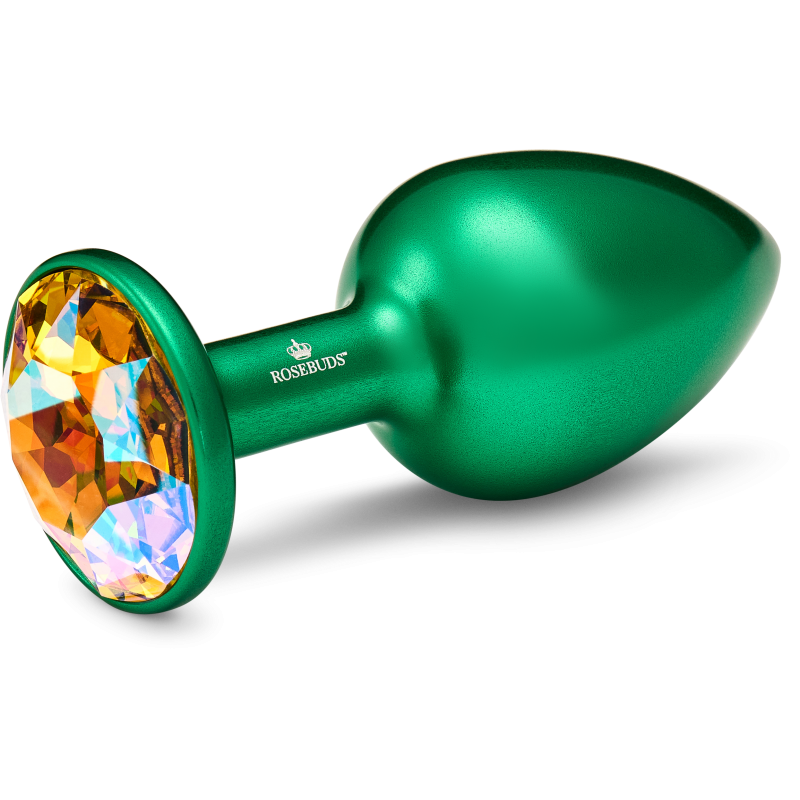 MEDIUM ALU GREEN CRYSTAL