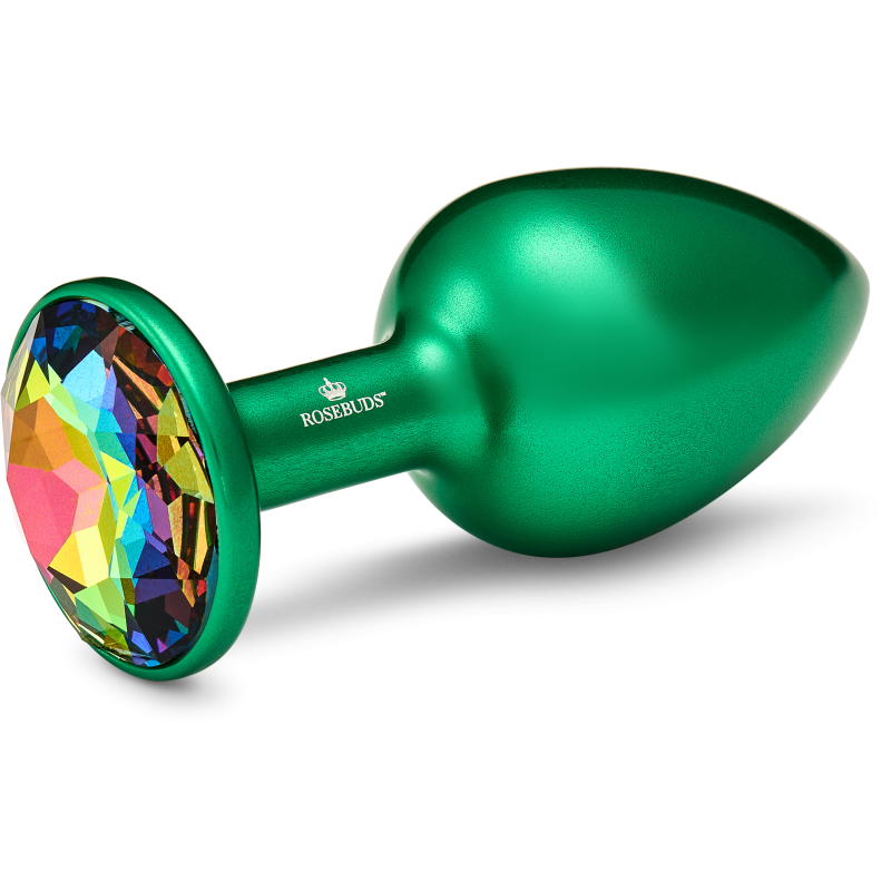 MEDIUM ALU GREEN CRYSTAL