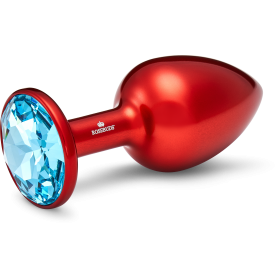 MEDIUM ALU RED CRYSTAL