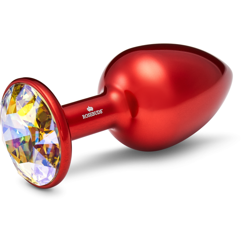 MEDIUM ALU RED CRYSTAL