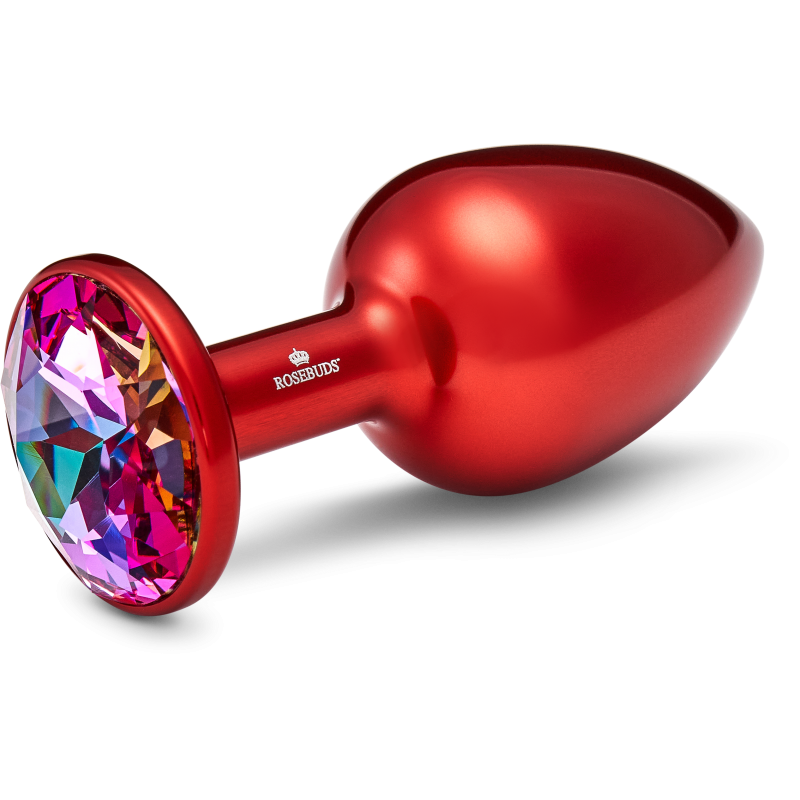 MEDIUM ALU RED CRYSTAL