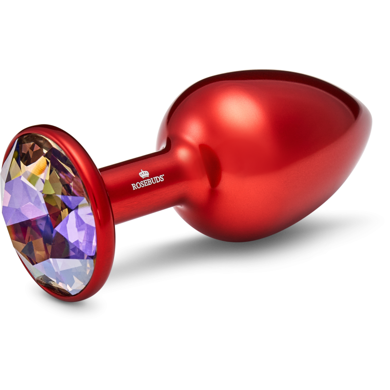 MEDIUM ALU RED CRYSTAL