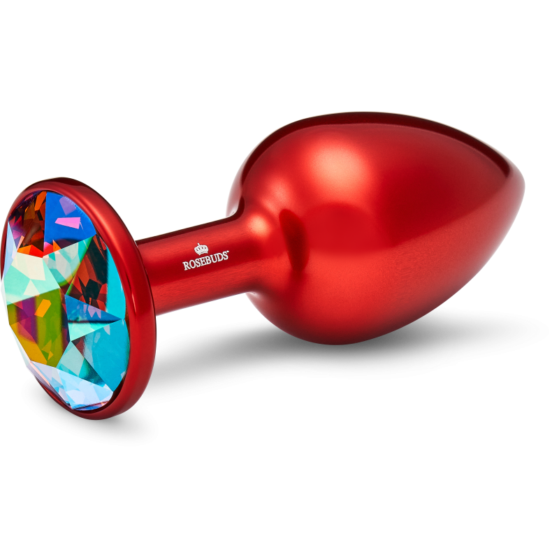 MEDIUM ALU RED CRYSTAL