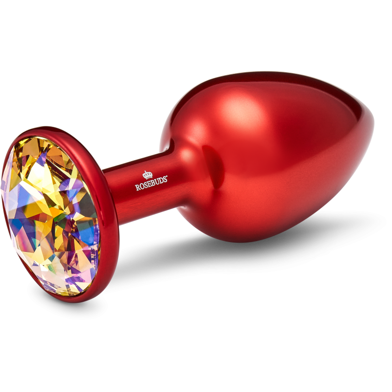 MEDIUM ALU RED CRYSTAL
