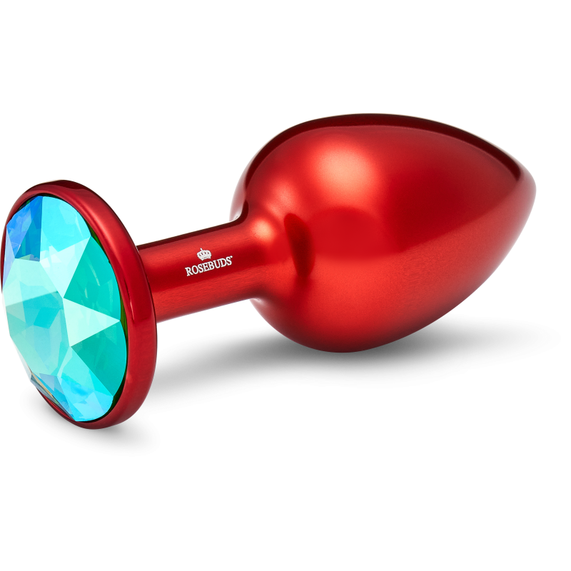 MEDIUM ALU RED CRYSTAL