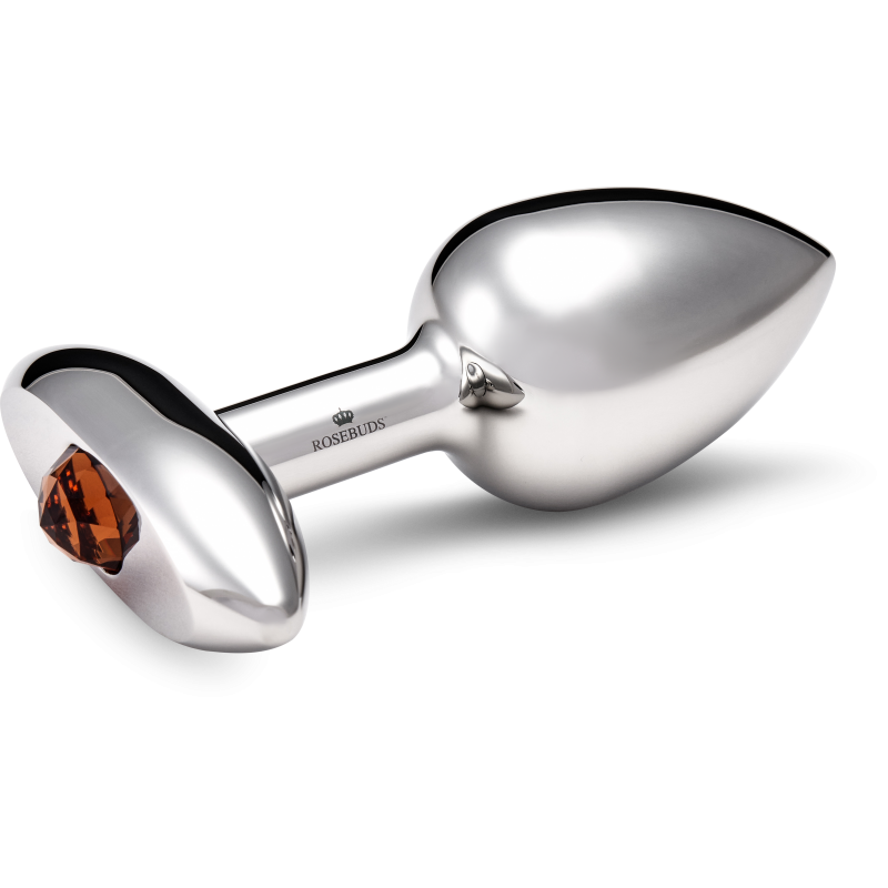 NEW MEDIUM STAINLESS STEEL CRYSTAL