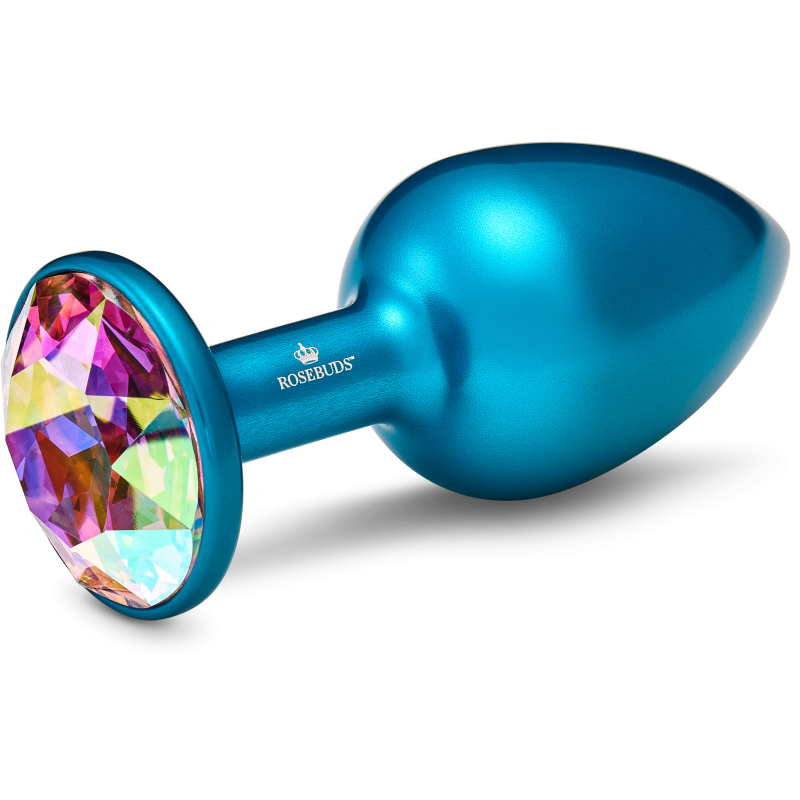 MEDIUM ALU BLUE CRYSTAL