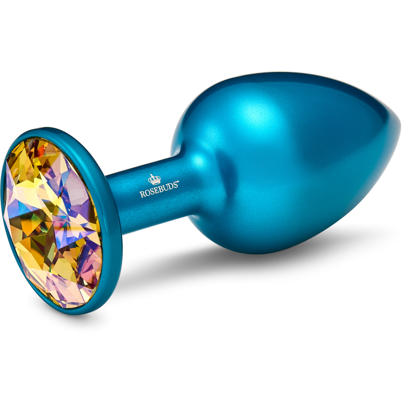 MEDIUM ALU BLUE CRYSTAL