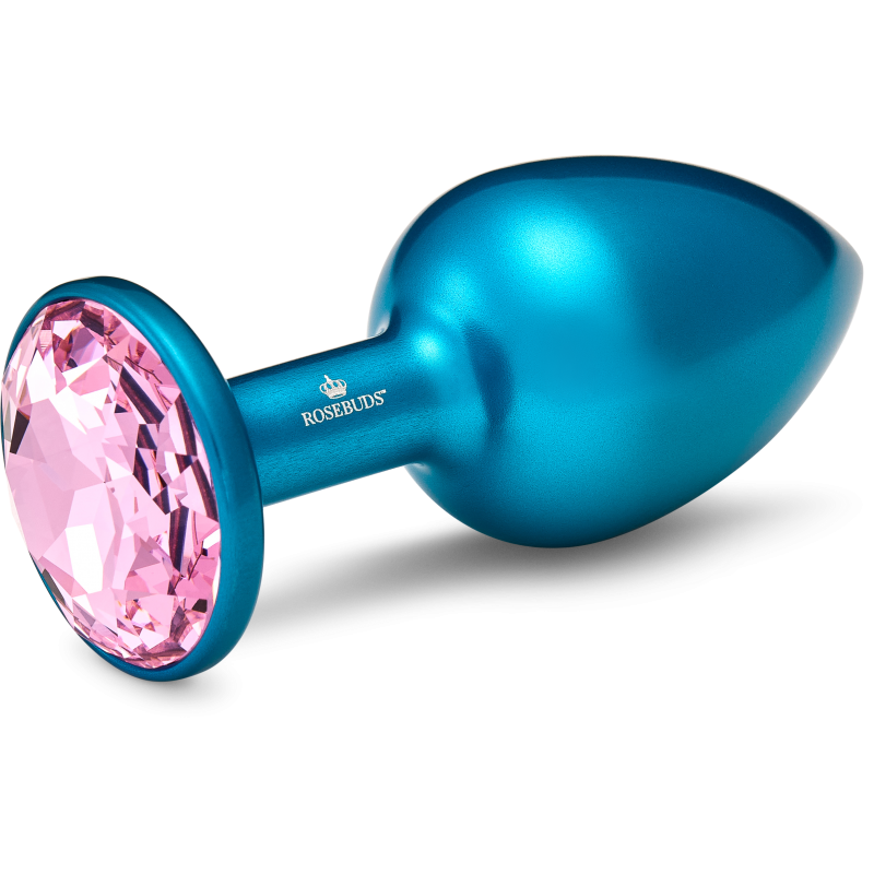 MEDIUM ALU BLUE CRYSTAL