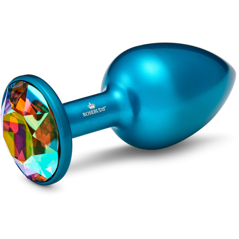 MEDIUM ALU BLUE CRYSTAL