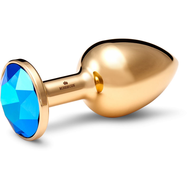 MEDIUM STAINLESS STEEL GOLD CRYSTAL