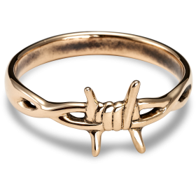 BARBED WIRE RING