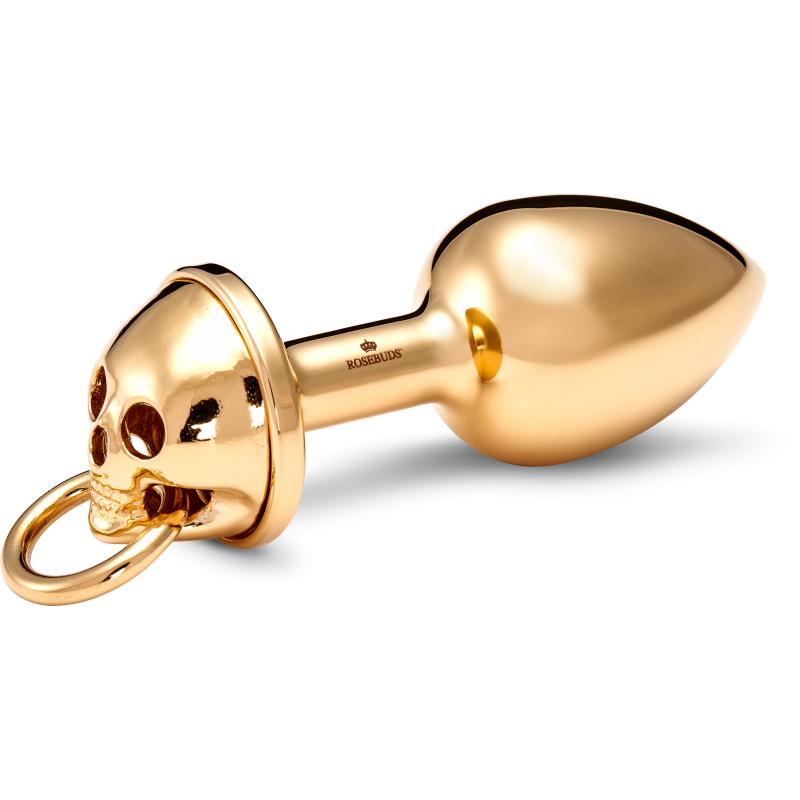 Medium Inox Gold Skull Gold